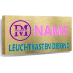 Diboend-Leuechtkaesten mit 3D-Buechstaeben - 100x50cm - Mehrfaerbig - zusaetzliche Ansicht 2
