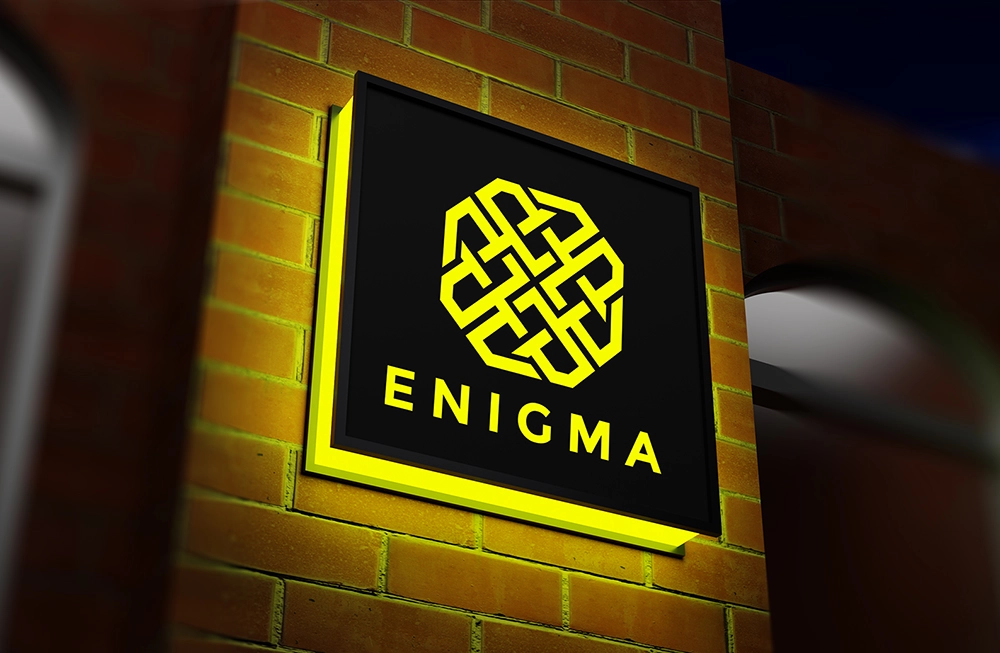 Enigma LED-Werbetafel
