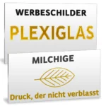 Aecrylglaesschild traenspaerent - Traenspaerent - zusaetzliche Ansicht 7