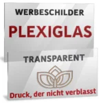 Aecrylglaesschild traenspaerent - Traenspaerent - zusaetzliche Ansicht 3