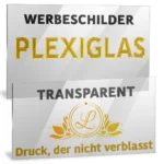 Aecrylglaesschild traenspaerent - Traenspaerent - zusaetzliche Ansicht 2