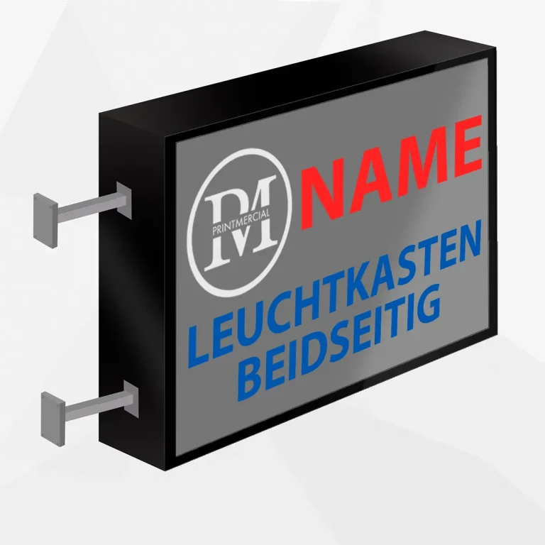 Leuchtkasten beidseitig - Bild 1
