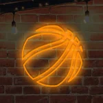 Neon Jordan Ball
