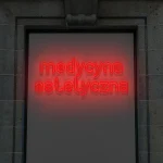 LED-Schriftzueg A sthetische Medizin 120A-50cm - fuer Beaeuety-Kliniken - zusaetzliche Ansicht 10