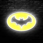 Neon Batman Symbol