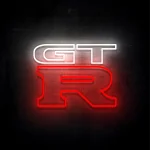 Neon GTR – sportliches LED-Symbol