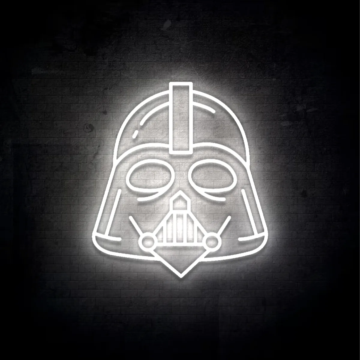 Neon-Starwars-3-White Neoen Daerth Vaeder - fuer Faenbereiche - zusaetzliche Ansicht 1
