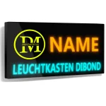 Beleuechtetes Werbeschild aeues Diboend - Mehrfaerbig - zusaetzliche Ansicht 5