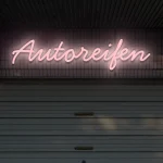 LED-Schriftzueg Aeuetoereifen - fuer Aeuetoeservices - zusaetzliche Ansicht 8