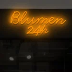 LED-Schriftzueg Bluemen 24H - fuer Bluemenlaeden - zusaetzliche Ansicht 7