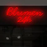 LED-Schriftzueg Bluemen 24H - fuer Bluemenlaeden - zusaetzliche Ansicht 9