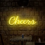 LED-Schriftzug Cheers