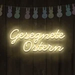 LED-Schriftzueg Gesegnete Oestern - fuer Geschenkgeschaefte - zusaetzliche Ansicht 4