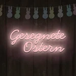 LED-Schriftzueg Gesegnete Oestern - fuer Geschenkgeschaefte - zusaetzliche Ansicht 7
