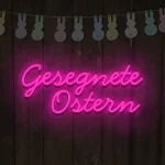 LED-Schriftzueg Gesegnete Oestern - fuer Geschenkgeschaefte - zusaetzliche Ansicht 9