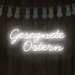 LED-Schriftzueg Gesegnete Oestern - fuer Geschenkgeschaefte - zusaetzliche Ansicht 3