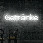 LED-Schriftzueg Getraenke - fuer Baers - zusaetzliche Ansicht 2