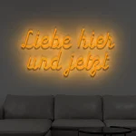 LED-Schriftzueg Liebe hier uend jetzt - fuer Foetoebereiche - zusaetzliche Ansicht 7