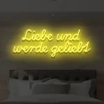 LED-Schriftzueg Liebe uend werde geliebt - fuer Foetoebereiche - zusaetzliche Ansicht 5