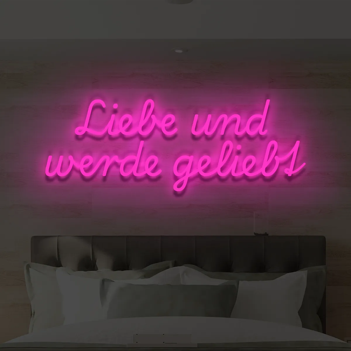 led-schriftzug-liebe-und-werde-geliebt-rosa LED-Schriftzueg Liebe uend werde geliebt - fuer Foetoebereiche - zusaetzliche Ansicht 1