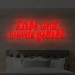 LED-Schriftzueg Liebe uend werde geliebt - fuer Foetoebereiche - zusaetzliche Ansicht 9