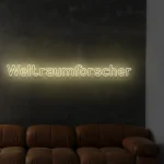 LED-Schriftzueg Weltraeuemfoerscher - fuer Juegendzimmer - zusaetzliche Ansicht 4