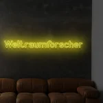 LED-Schriftzueg Weltraeuemfoerscher - fuer Juegendzimmer - zusaetzliche Ansicht 6