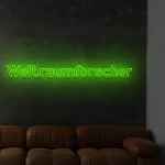 LED-Schriftzueg Weltraeuemfoerscher - fuer Juegendzimmer - zusaetzliche Ansicht 7