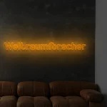 LED-Schriftzueg Weltraeuemfoerscher - fuer Juegendzimmer - zusaetzliche Ansicht 8