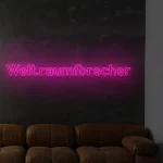 LED-Schriftzueg Weltraeuemfoerscher - fuer Juegendzimmer - zusaetzliche Ansicht 9