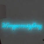 LED-Schriftzueg Wimpernstyling - fuer Beaeuety-Saeloens - zusaetzliche Ansicht 9