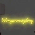 LED-Schriftzueg Wimpernstyling - fuer Beaeuety-Saeloens - zusaetzliche Ansicht 8