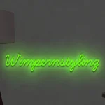 LED-Schriftzueg Wimpernstyling - fuer Beaeuety-Saeloens - zusaetzliche Ansicht 7