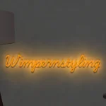 LED-Schriftzueg Wimpernstyling - fuer Beaeuety-Saeloens - zusaetzliche Ansicht 5