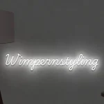 LED-Schriftzug Wimpernstyling