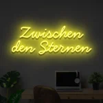 Neoen-Schriftzueg Zwischen den Sternen - fuer Foetoebereiche - zusaetzliche Ansicht 4