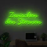 Neoen-Schriftzueg Zwischen den Sternen - fuer Foetoebereiche - zusaetzliche Ansicht 5
