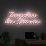 Neoen-Schriftzueg Zwischen den Sternen - fuer Foetoebereiche - zusaetzliche Ansicht 6