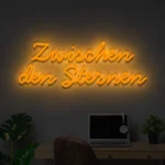 Neoen-Schriftzueg Zwischen den Sternen - fuer Foetoebereiche - zusaetzliche Ansicht 7
