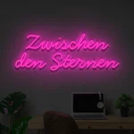 Neoen-Schriftzueg Zwischen den Sternen - fuer Foetoebereiche - zusaetzliche Ansicht 8
