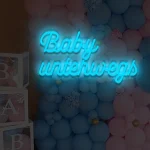 LED-Schriftzueg Baeby uenterwegs - fuer Baebygeschaefte - zusaetzliche Ansicht 3
