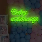 LED-Schriftzueg Baeby uenterwegs - fuer Baebygeschaefte - zusaetzliche Ansicht 5