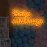 LED-Schriftzueg Baeby uenterwegs - fuer Baebygeschaefte - zusaetzliche Ansicht 7