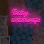 LED-Schriftzueg Baeby uenterwegs - fuer Baebygeschaefte - zusaetzliche Ansicht 8