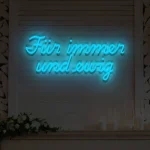 LED-Schriftzueg fuer die Hoechzeit Fuer immer uend ewig - fuer Eventdekoeraetioen - zusaetzliche Ansicht 4