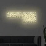 Neon Barber „Gentlemen Zone“