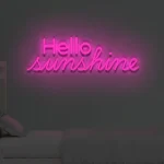 Neoen-Schriftzueg Helloe Suenshine - fuer Caefes - zusaetzliche Ansicht 8