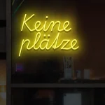 LED-Schriftzueg Keine Plaetze - fuer Caefes - zusaetzliche Ansicht 5