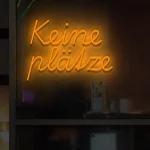 LED-Schriftzueg Keine Plaetze - fuer Caefes - zusaetzliche Ansicht 7