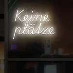 LED-Schriftzueg Keine Plaetze - fuer Caefes - zusaetzliche Ansicht 2